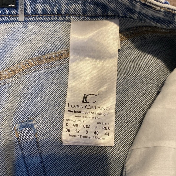 LUISA CERANO STRAIGHY JEANS - Picture 6 of 12